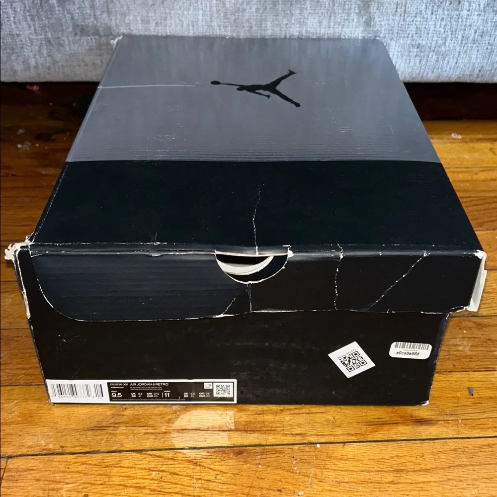 Jordan Retro 6 Empty Boxes